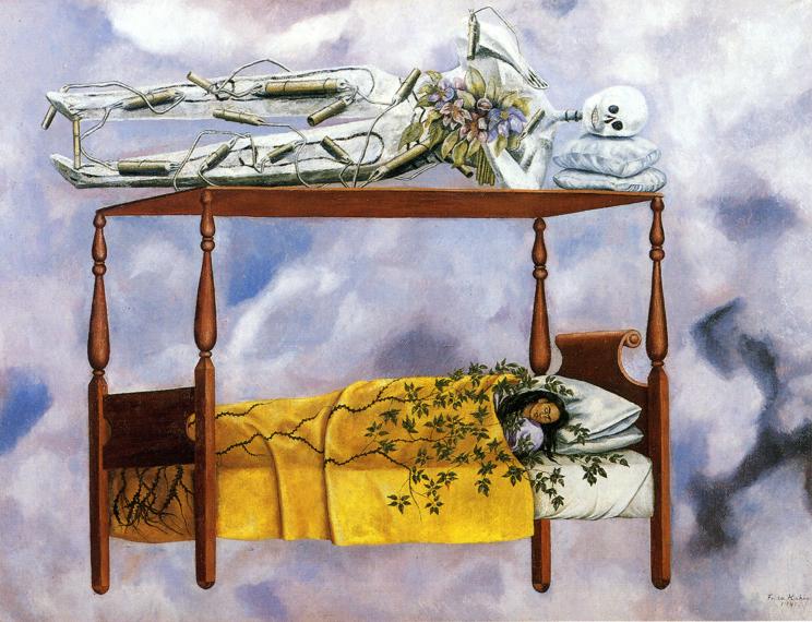 Oil painting:The Dream. 1940