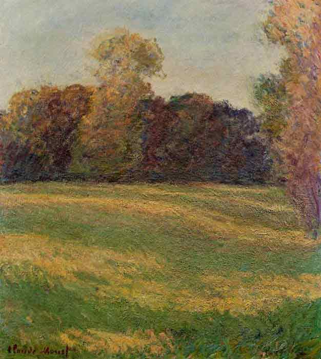 Oil painting for sale:Meadow in the Sun , 1886