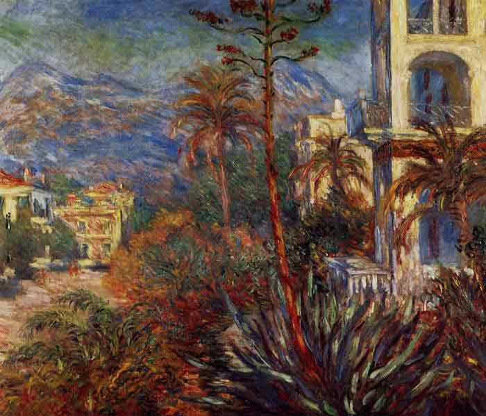 Oil painting for sale:Villas at Bordighera, 1884