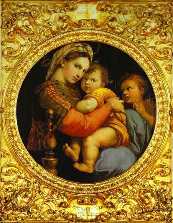 Madonna della Sedia. 1512-1514