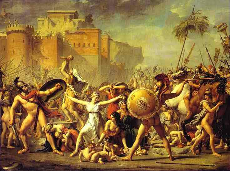 The Intervention of the Sabine Women. 1799