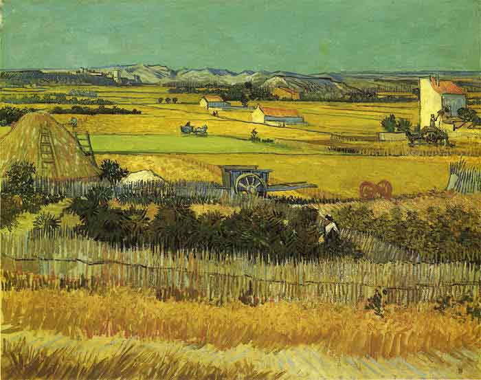Oil painting for sale:The Harvest, 1888