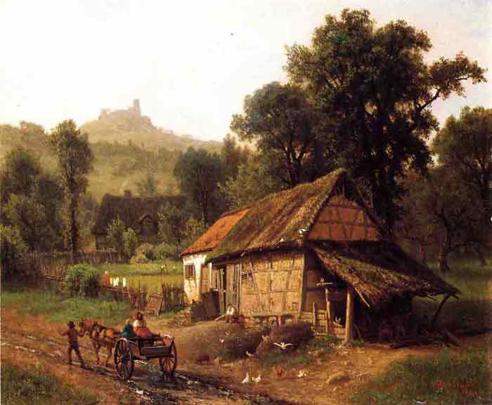 Oil painting for sale:In the Foothills, 1861