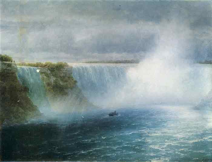 Oil painting for sale:Niagara Falls, 1893