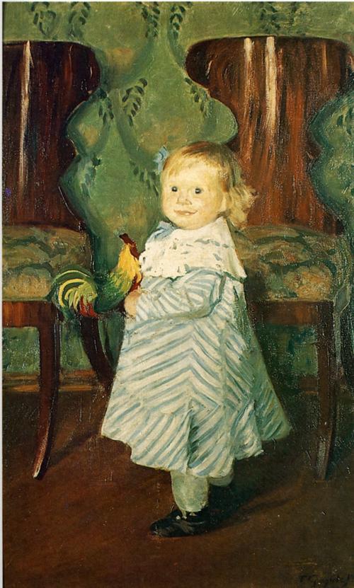 Oil painting: Irina. 1906