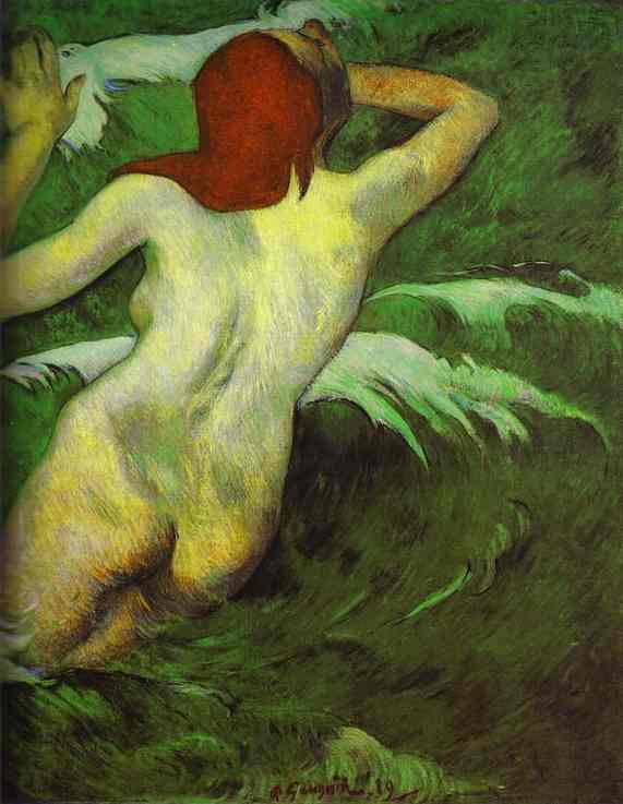 Oil painting:Ondine. 1889