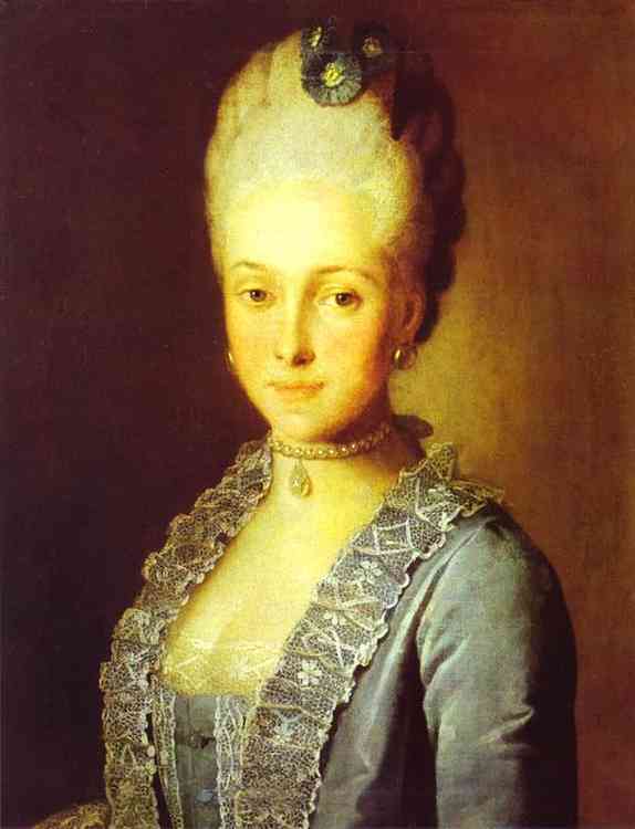 Oil painting:Portrait of Alexandra Perfilyeva, n