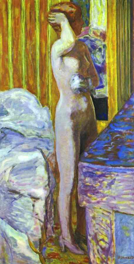 Oil painting:Standing Nude, 1922