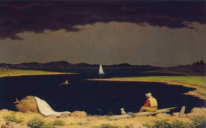 Oil painting for sale:Approaching Thunderstorm, 1859