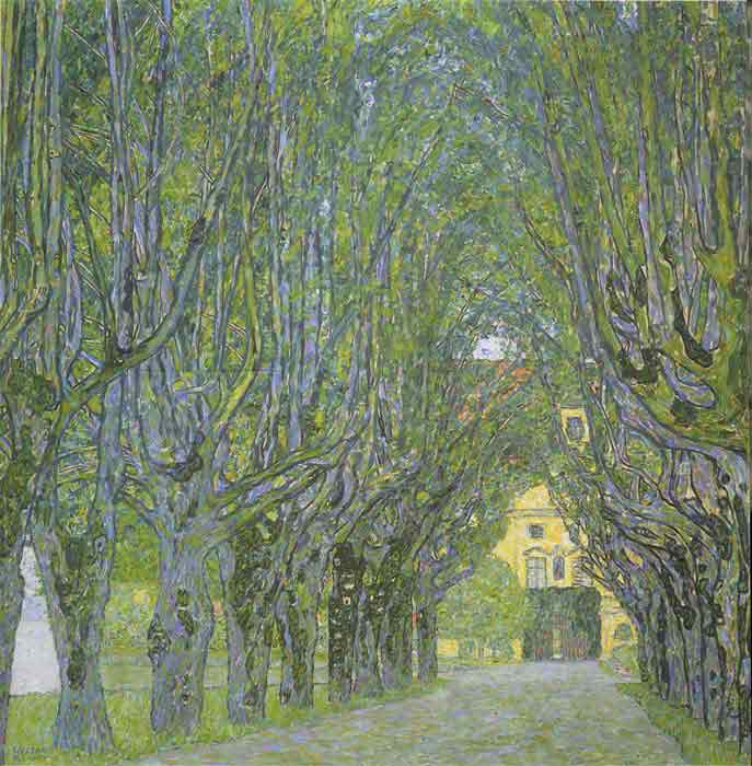 Oil painting for sale:Avenue in the Park, 1912