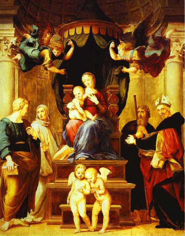 Madonna with the Baldachino. 1507