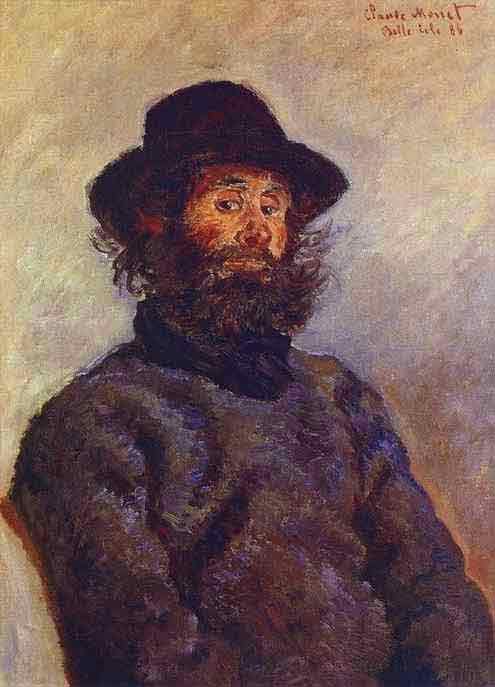 Portrait of Poly, the Fisherman from Belle-Ile 1886.