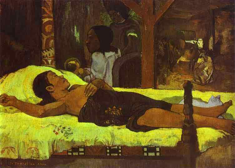 Te Tamari No Atua (Nativity). 1896
