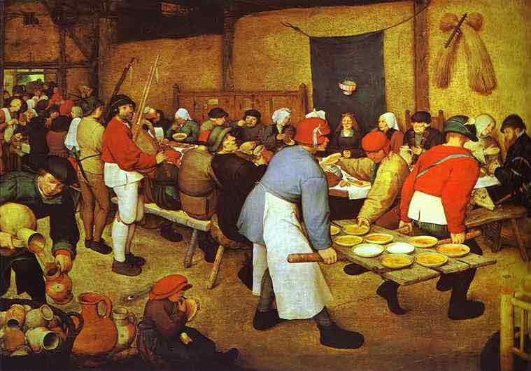 The Peasant Wedding. 1567