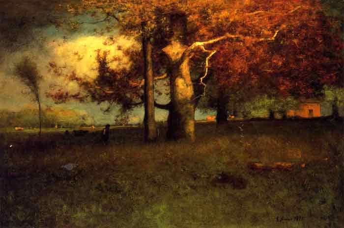 Oil painting for sale:Early Autumn, Montclair, 1891