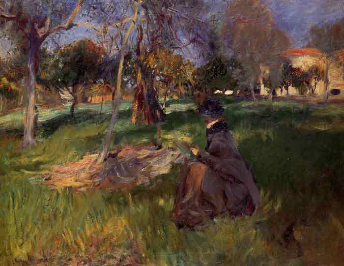 Oil painting for sale:In the Orchard , 1886