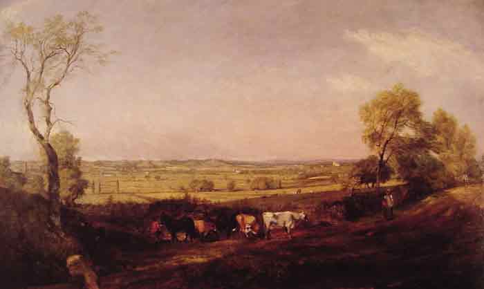 Oil painting for sale:Dedham Vale Morning, 1811