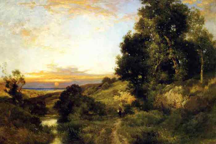 Oil painting for sale:A Late Afternoon in Summer, 1909