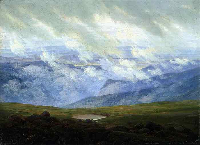 Oil painting for sale:Drifting Clouds, 1820