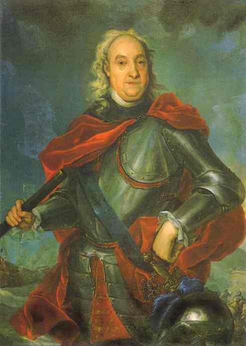 Oil painting:Portrait of Count Fedor Apraksin. 1720