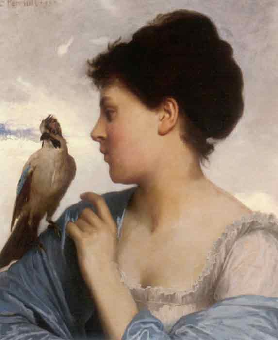 Oil painting for sale:The Bird Charmer, 1873
