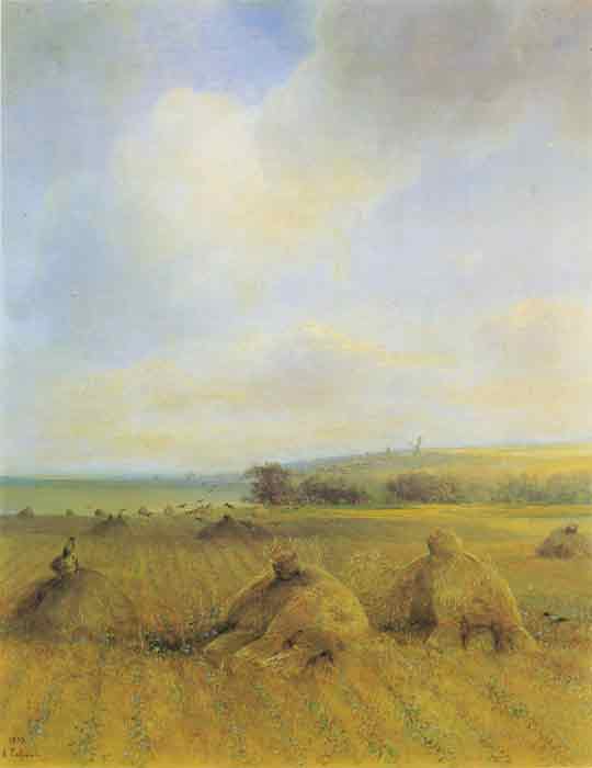 Oil painting for sale:The End of The Summer Near Volga, 1873