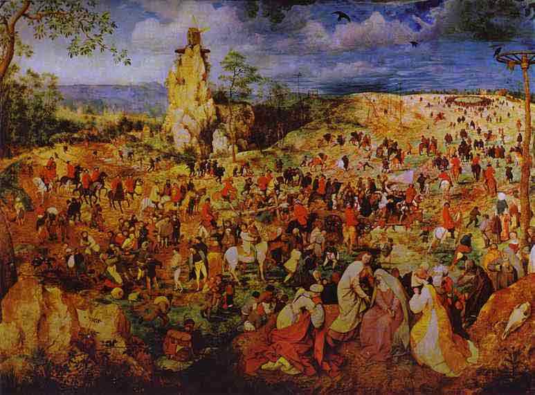 The Procession to Calvary. 1564