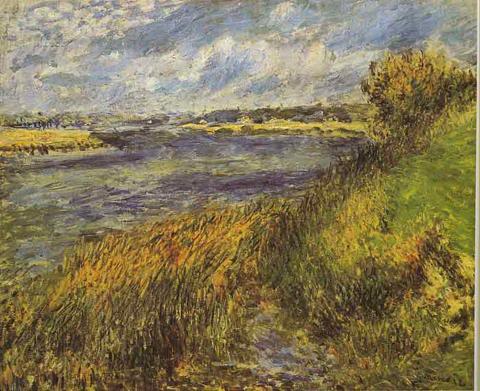 Oil painting for sale:Banks of the Seine, 1876