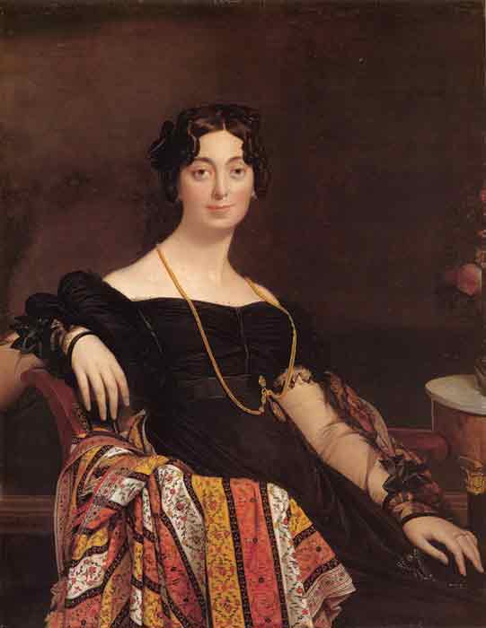 Oil painting for sale:Madame Jacques-Louis Leblanc, nee Francoise Poncelle, 1823