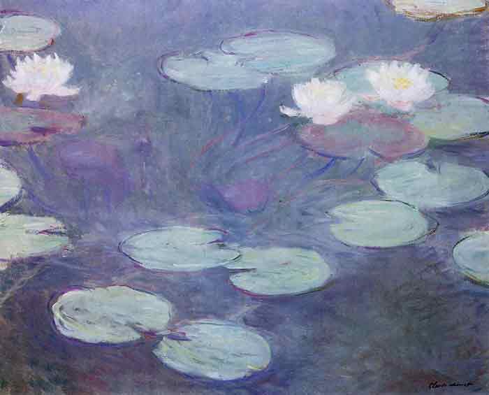 Oil painting for sale:Pink Water-Lilies , 1897