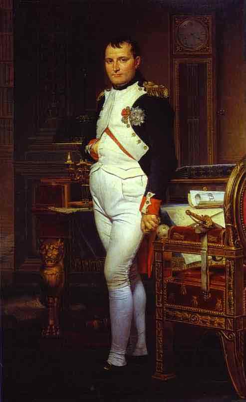 Napoleon in His Study. 1812