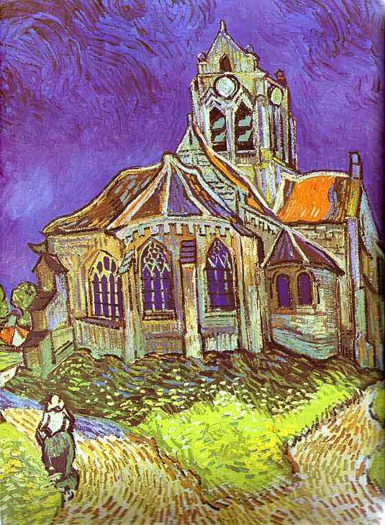 The Church in Auvers. June 1890