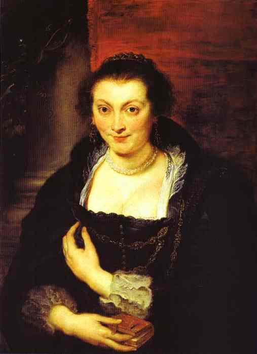 Oil painting:Portrait of Isabella Brant. 1625