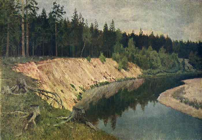 Oil painting for sale:A Forest Coast, 1892