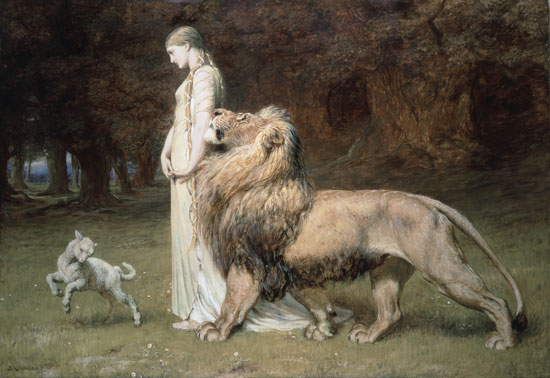 Una and the Lion