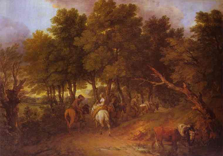 Peasants Returning from Market