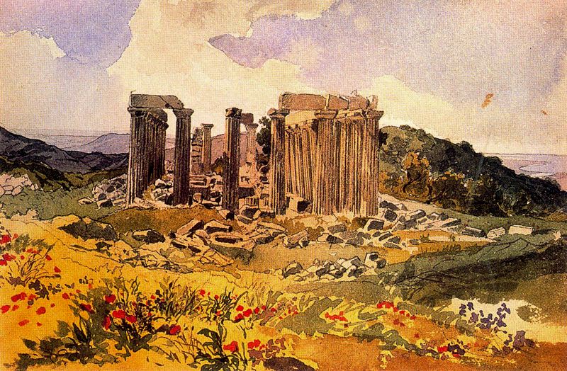 The Temple of Aoillo Epkourios at Phigalia