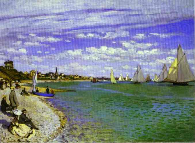 The Regatta at Saint-Adresse