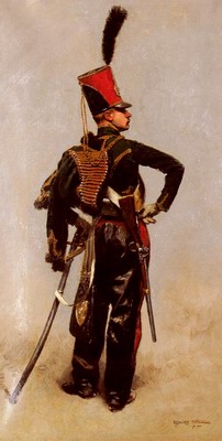 A Rank Soldier of the 7th Hussar Regiment