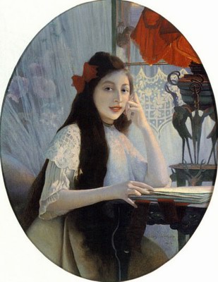 A Portrait of Young Girl