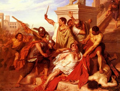 La Mort De Vitellius, the death of vitellius