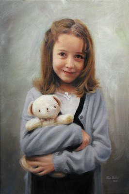 Mary with her Teddy