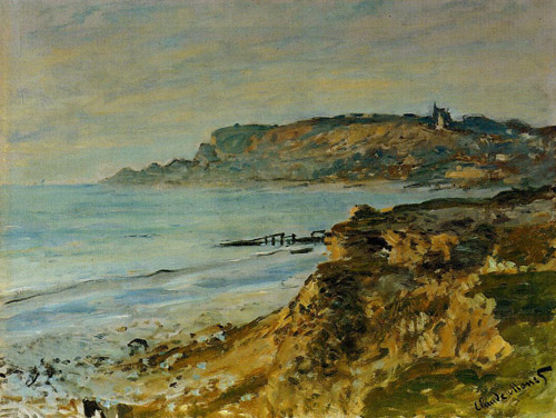 The Cliff at Sainte-Adresse 1873