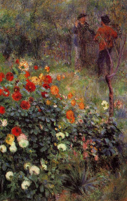 The Garden in the Rue Cortot at Montmartre 1876