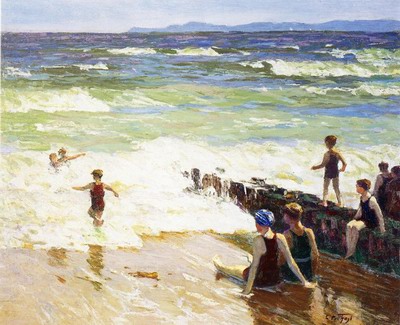 Bathers by the Shore