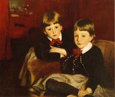 Portrait of Two Children, The Forbes Brothers