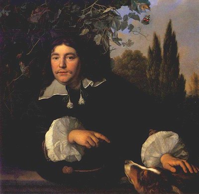 Self Portrait, portrait of Bartholomeus van der helst