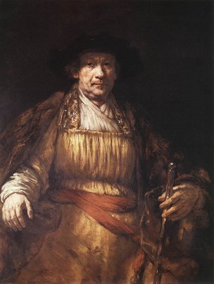 Self Portrait, portrait of rembrandt