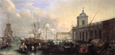 The Sea Custom House With San Giorgio Maggiore