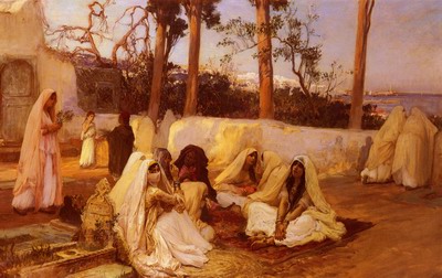 Women At The Cemetery, Algiers